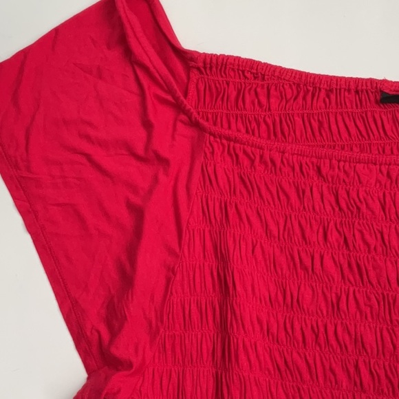 Lane Bryant Smocked Swing On Or Off Shoulders Dress - Picture 6 of 9